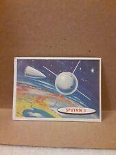 1957 Topps Space Cards SPUTNIK 1 Card #1  
