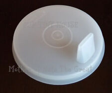 Tupperware Sipper Sippy Cup Vintage Flat G Bell Tumbler Lid 1552 INDIVIDUAL SEAL picture
