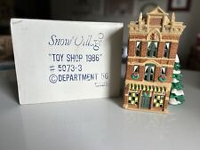 Department 56 Snow Village Toy Shop Lighted 50733  picture