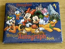 Disney Parks Disneyland Official Autograph Book Goofy Mickey Donald Minnie NEW picture
