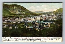 Berlin NH- New Hampshire, Aerial Of Grand Trunk, Antique, Vintage c1908 Postcard picture