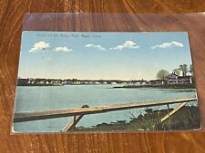 Mystic River Mystic CT  Vintage Postcard 1916 picture