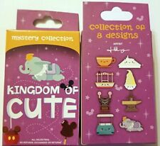 Disney Collectible Pin Pack KINGDOM OF CUTE Mystery Box of 2 Pins Sealed NEW picture