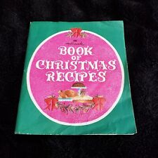 Hallmark Book of Christmas Recipes 23 Page Greeting Card Booklet 1960s-70s? picture