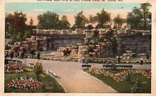 Postcard MO St Louis New Bear Pits at Zoo Forest Park Unposted Vintage PC J7777 picture
