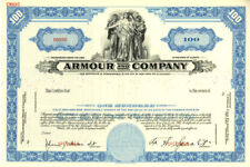 Armour and Company - Stock Certificate (Grey) picture