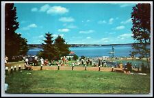 Postcard Belfast, Maine Swimming Pool City Park Shore Penobscot Bay   K63 picture
