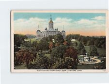 Postcard State Capitol And Bushnell Park, Hartford, Connecticut picture