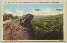 Postcard, Blowing Rock, Mt Mitchell, Grandfather Mountain Western North Carolina picture