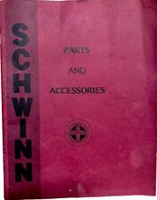 Vintage 1957 Schwinn Bicycle Parts and Accessories Catalog 40 pages Bike Rare picture
