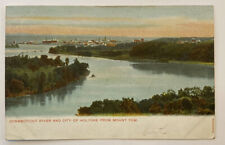 Vintage Postcard, View from Mount Tom, Holyoke, Massachusetts picture