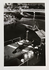 1983 Coral Gables Florida Biscayne Bay Canal Dredging Vintage Press Photo FL picture