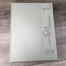 Vintage 1959 50's Gael Saint Mary's College Yearbook Antique picture