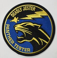 F-35 FLIGHT TEST SQUADRON 461st DEADLY JESTERS PANTHER TESTER PATCH AWESOME WOW picture
