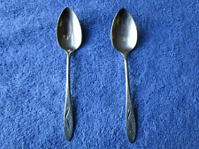 2pc Oneidacraft Deluxe Stainless Dinner Spoons 117-18O picture