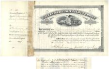 East End Electric Light Co. Transferred to Geo. Westinghouse, Jr. - Stock Certif picture