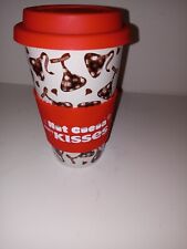 Galerie Hershey's Kisses Ceramic Travel Cup Tumbler Silicone Lid & Sleeve picture