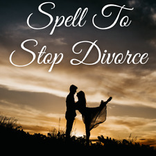 Spell to Stop Divorce, Marriage, I Love You, Don't Leave Me, For Men, For Women picture
