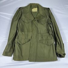 Vintage US Military Army M-1943 Field Jacket Size Medium WWII Era M-43 Size 36R picture