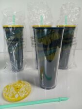 Starbucks Mexico 2021 Spring Collection trop 24 oz Tumbler w/ Straw (Sold Each) picture