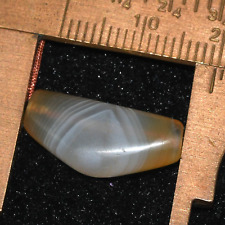 Ancient Old Banded Agate Bactrian bead in good Condition over 1500 Years Old picture