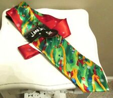 Men's Neck Tie J.Garcia Christmas 'Snake In Juggling Show' Collection 62 New picture