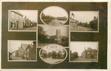 Postcard RPPC C-1910 UK Lincolnshire Morton by Bourne Multi View 23-12920 picture