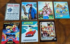 Disney Posters (7 total) Lot F Splash Mountain Dreamfinder Figment Autopia picture