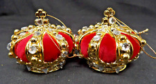 2 King's Crown Christmas Ornaments 3