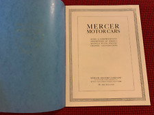 Vintage 1920's MERCER MOTOR CARS SERIES 5 Brochure picture