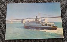 Ferry Boat, San Francisco Bay California,MCM c1954 Boating Water picture