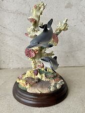 BEAUTIFUL and RARE Ocean Marine Statue - Lenox 1998 Dolphins of Rainbow Reef picture