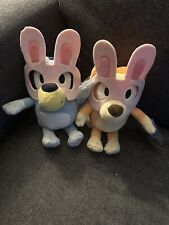 NWT Bluey and Bingo Easter (Bunny Glasses) Plush 2 Pack picture