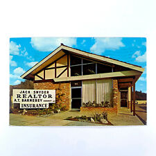 Postcard California Glendale CA Jack Snyder Realtor Gruen 1962 Posted Chrome picture