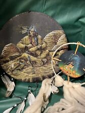 Pair of Native American Dream catchers picture