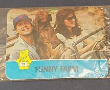 1988 Hostess Chips Hot Summer Flicks Funny Farm Chevy Chase Madolyn Smith No 12 picture