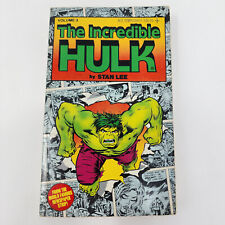 Vtg 1982 1st Ed The Incredible Hulk 3 Ace Tempo Paperback Book Stan Lee Comics picture