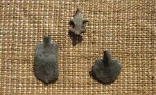 Scythian - Sarmatia Bronze Old Original Ancient 3pcs. Backs of Fibulae 7-3 BC picture