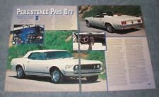 1969 Wimbledon White Mustang GT Convertible Article 