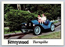 Postcard PA Kennywood Amusement Park Turnpike Car Ride Defunct AU11 picture
