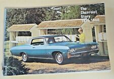 1968  Chevrolet,  original dealership handout,  The Chevrolet Story. picture