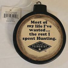 2006 Jeff Foxworthy Hunting Ornament 3.5 x 4-inch Black Wood Ohio Wholesale picture