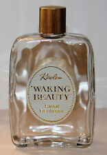 Vintage Revlon Waking Beauty Facial Refresher Empty Bottle Cosmetics Collectible picture