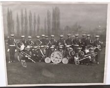 Vintage B&W Photograph US Military 8th Group AAA Band picture
