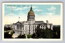 Atlanta GA-Georgia, Georgia State Capitol, Antique Vintage Souvenir Postcard picture