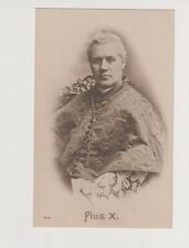 Postcard Religious Pope Pius X Giuseppe Sarto 1835-1914 Liturgical RPPC 1906 picture