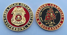 Tampa Bay Buccaneers Challenge Coin Super Bowl LV 55 NFL Champs Police Brady MVP picture