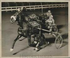 1961 Press Photo Clarence Gallon, Driven by Stanley Dancer, Won the Scoring Meet picture