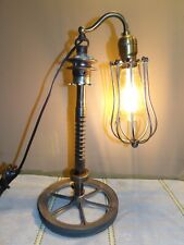 steampunk industrial desk lamp handcrafted one of a kind picture