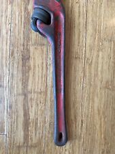 Vintage Ridge Tool Company  Rigid E-18 Offset Heavy Duty Pipe Wrench Elyria OH picture